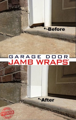 400-28000 (Garage Door Jamb Wraps WHITE)